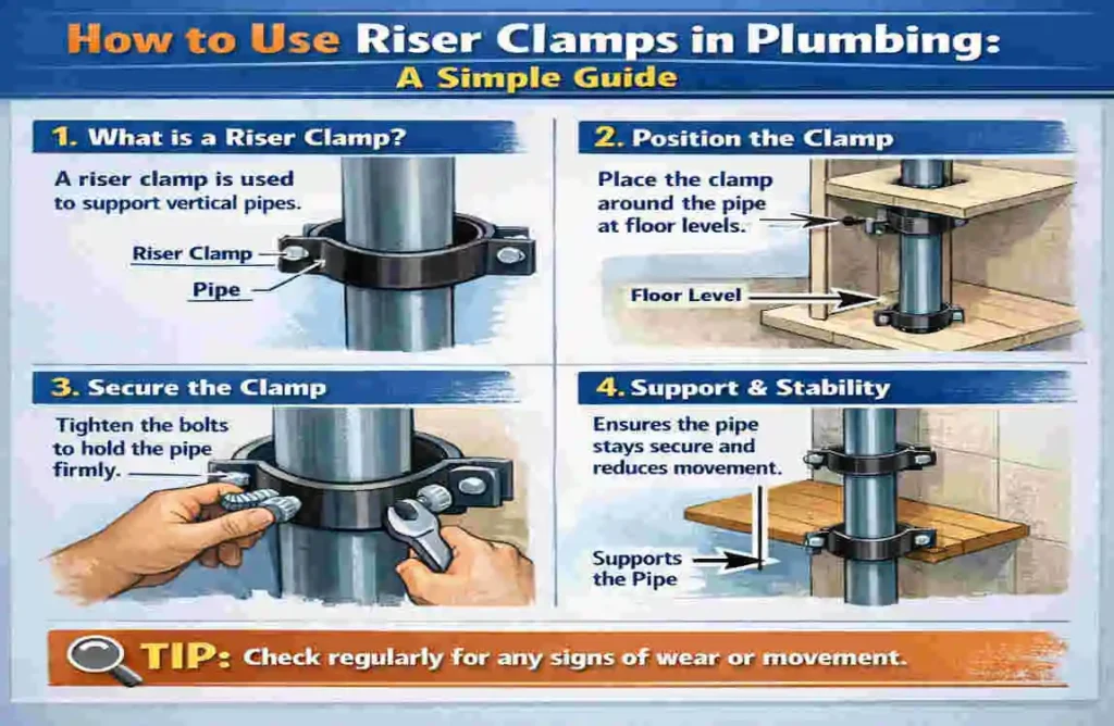 How to Use Riser Clamps in Plumbing: