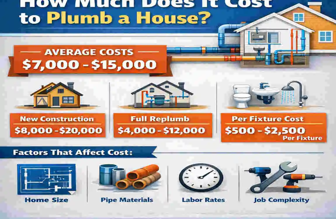 how long does plumbing home take