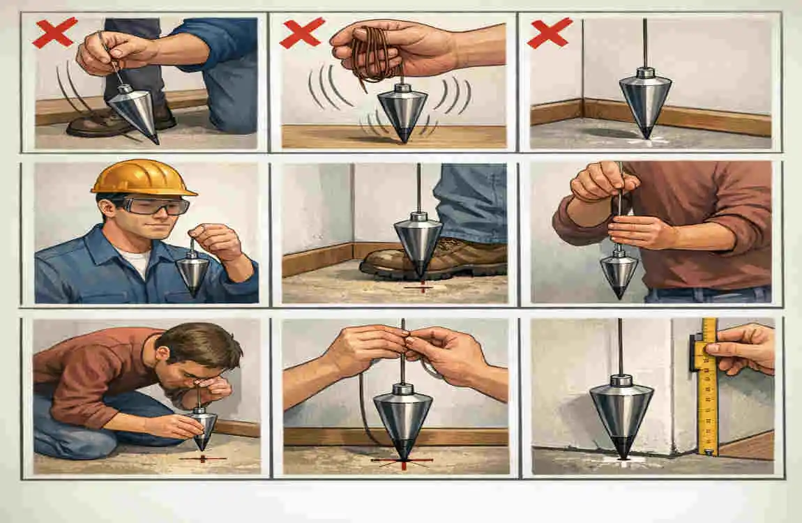 how to plumb bob