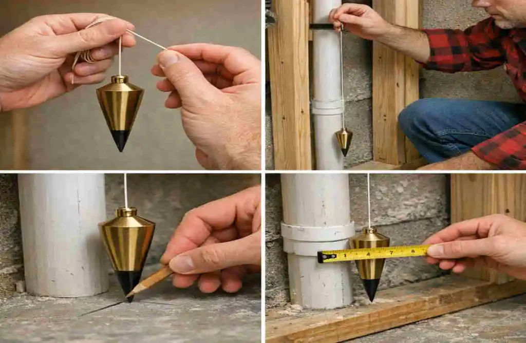 how to plumb bob