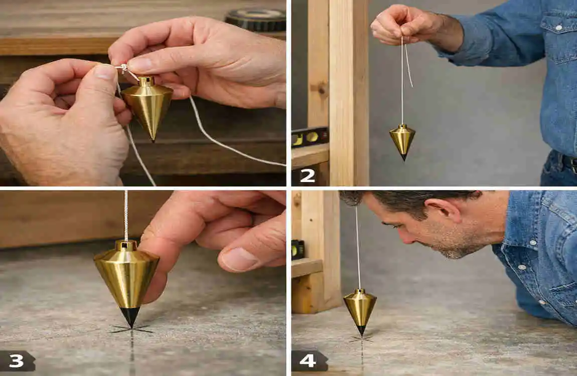 how to plumb bob