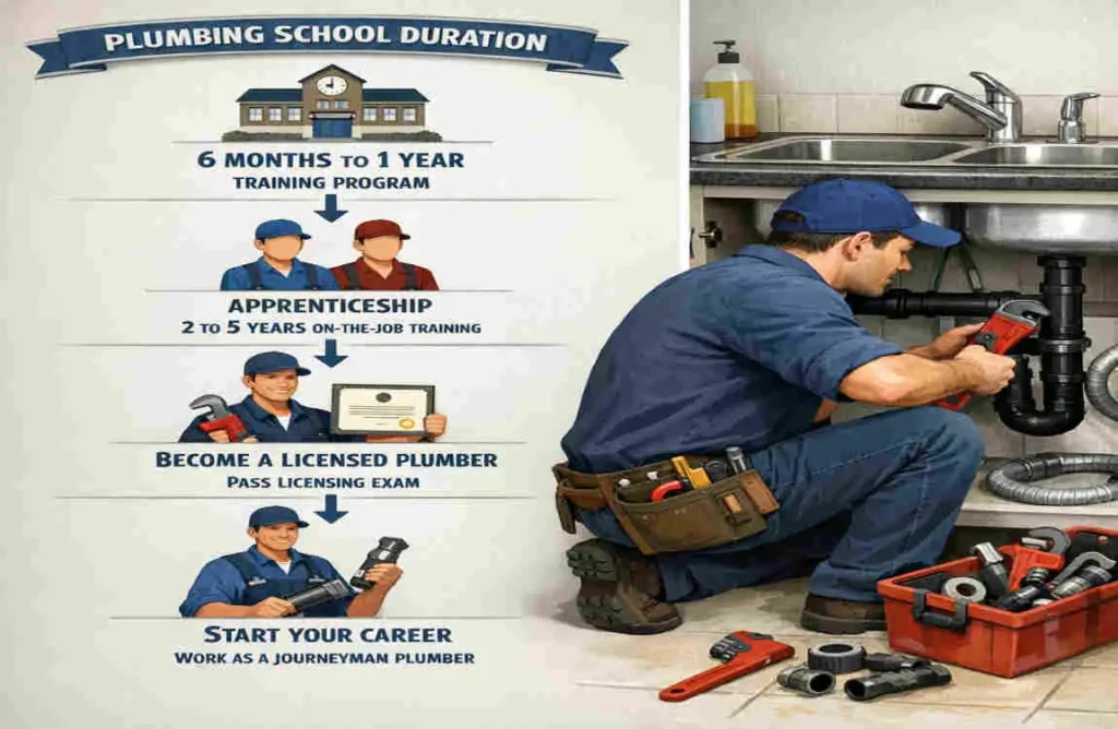 How Long Is Plumbing School?
